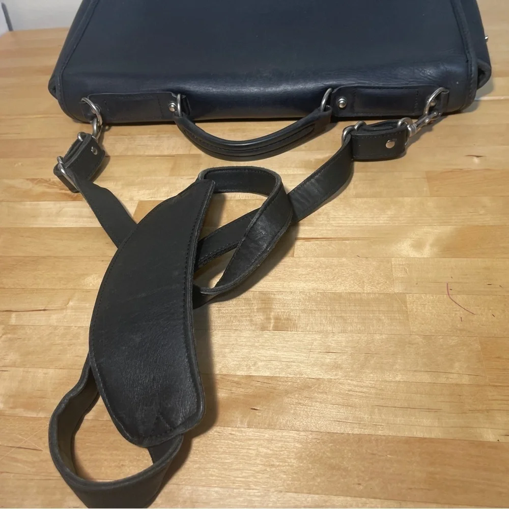Georges Vintage Leather Briefcase Made in USA Laptop Bag